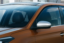 Hyundai I-20 2014-2020 рр. Накладки на дзеркала V1 (2 шт, нерж) фото 1