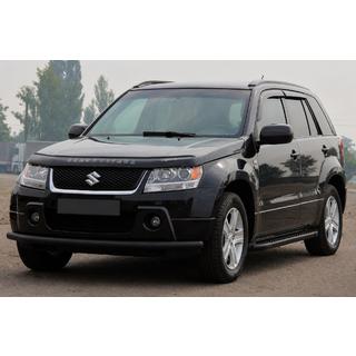 Передній вус ST008 Black (нерж) Suzuki Grand Vitara 2005-2017 рр. фото 1