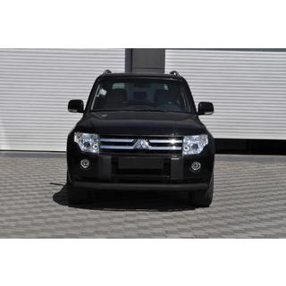 Передній захист ST008 Black (нерж.) Mitsubishi Pajero Wagon IV 2006-2021 рр. фото 1