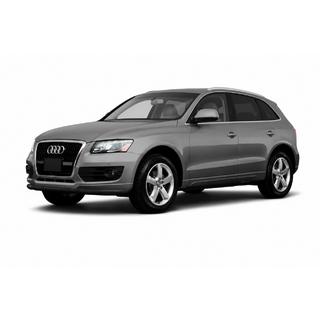 Передній захист ST008 Black (нерж) Audi Q5 2008-2017 рр. фото 1