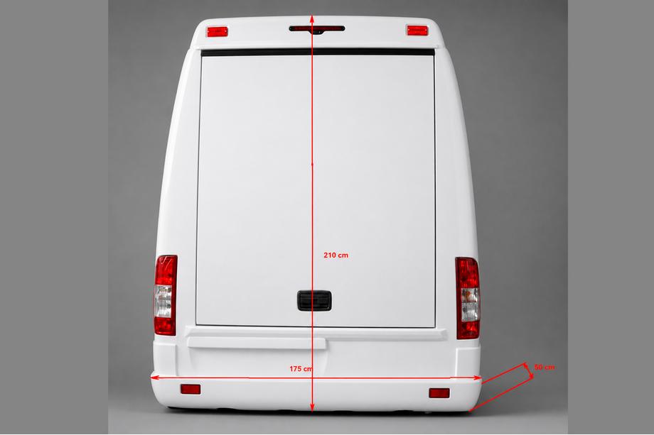 Volkswagen LT 1995-2006 рр. Навісний багажник Image