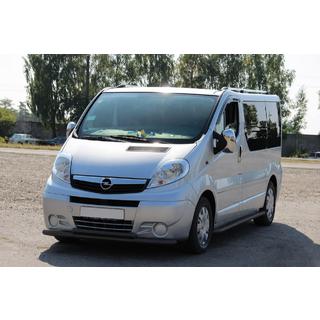 Передній захист ST014 Black (нерж.) фото 1