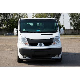 Передній захист ST014 Black (нерж.) Opel Vivaro 2001-2015 рр. фото 4
