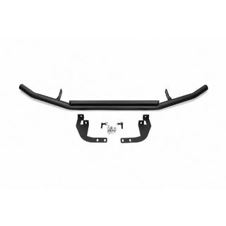 Передній захист ST014 Black (нерж.) Mitsubishi Pajero Sport 2008-2015 рр. фото 2