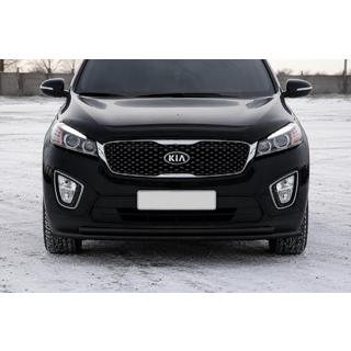 Передній захист ST014 60 / 42мм Black (нерж) фото 4