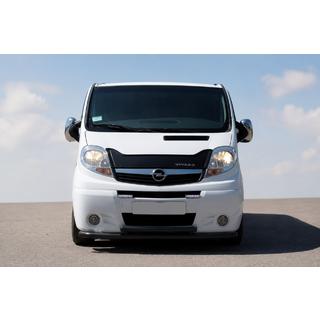 Передній захист ST014/2 Black (нерж.) Nissan Primastar 2002-2014 рр. фото 1