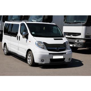 Передній захист ST014/2 Black (нерж.) Nissan Primastar 2002-2014 рр. фото 2