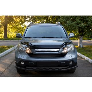 Передній захист ST015 Black (нерж.) Honda CRV 2007-2011 рр.