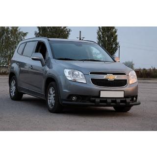 Передній захист ST015 Black (нерж) фото 1