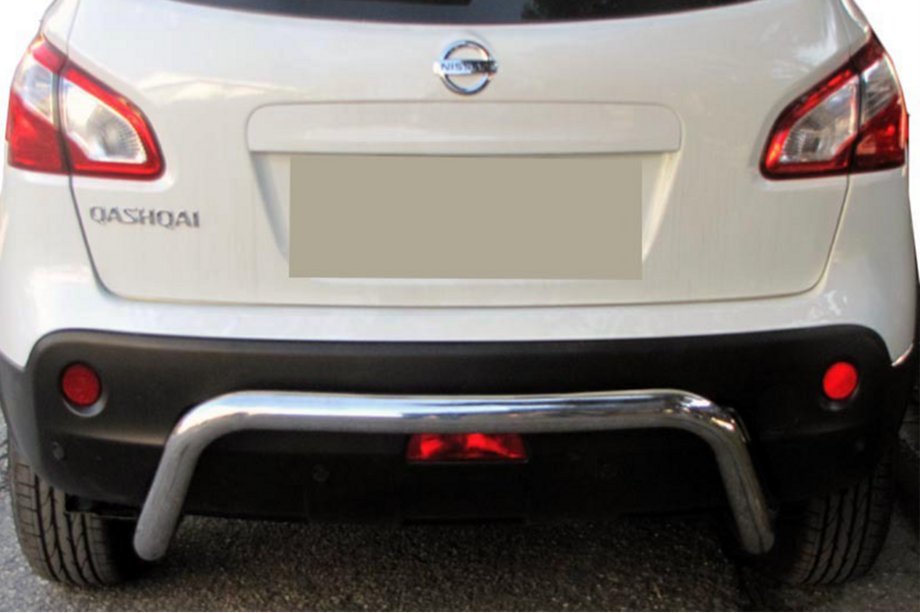 Nissan Qashqai 2007-2010 рр. Задня дуга скоба AK007 (нерж.) Фото 1