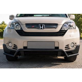 Передній захист ST016 Black (нерж.) Honda CRV 2007-2011 рр.