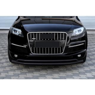 Передній захист ST017 Black (нерж.) Audi Q7 2005-2015 рр. фото 1
