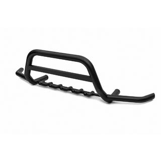 Передня дуга з вусами WT003 Plus Black (нерж.) Nissan Interstar 2002-2010 рр. фото 2