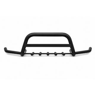 Передня дуга з вусами WT003 Plus Black (нерж.) Opel Movano 2004-2010 рр. фото 1