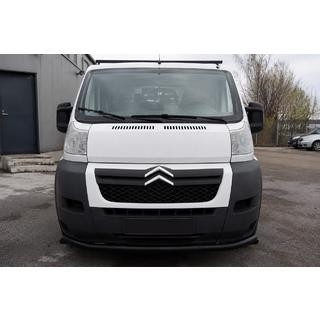 Передня дуга ST008 Black (нерж.) Fiat Ducato 2006-2025 рр.