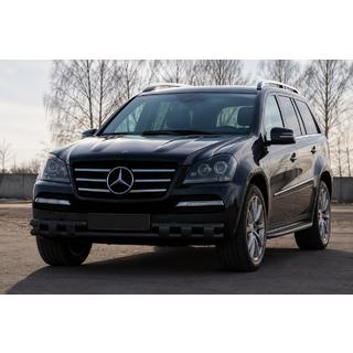 Передня дуга ST015 Black (нерж.) фото 1