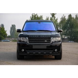 Передня дуга ST015 Black (нерж.) Range Rover III L322 2002-2012 рр. фото 2