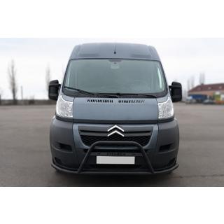 Передня дуга ST019 Black (нерж.) фото 1
