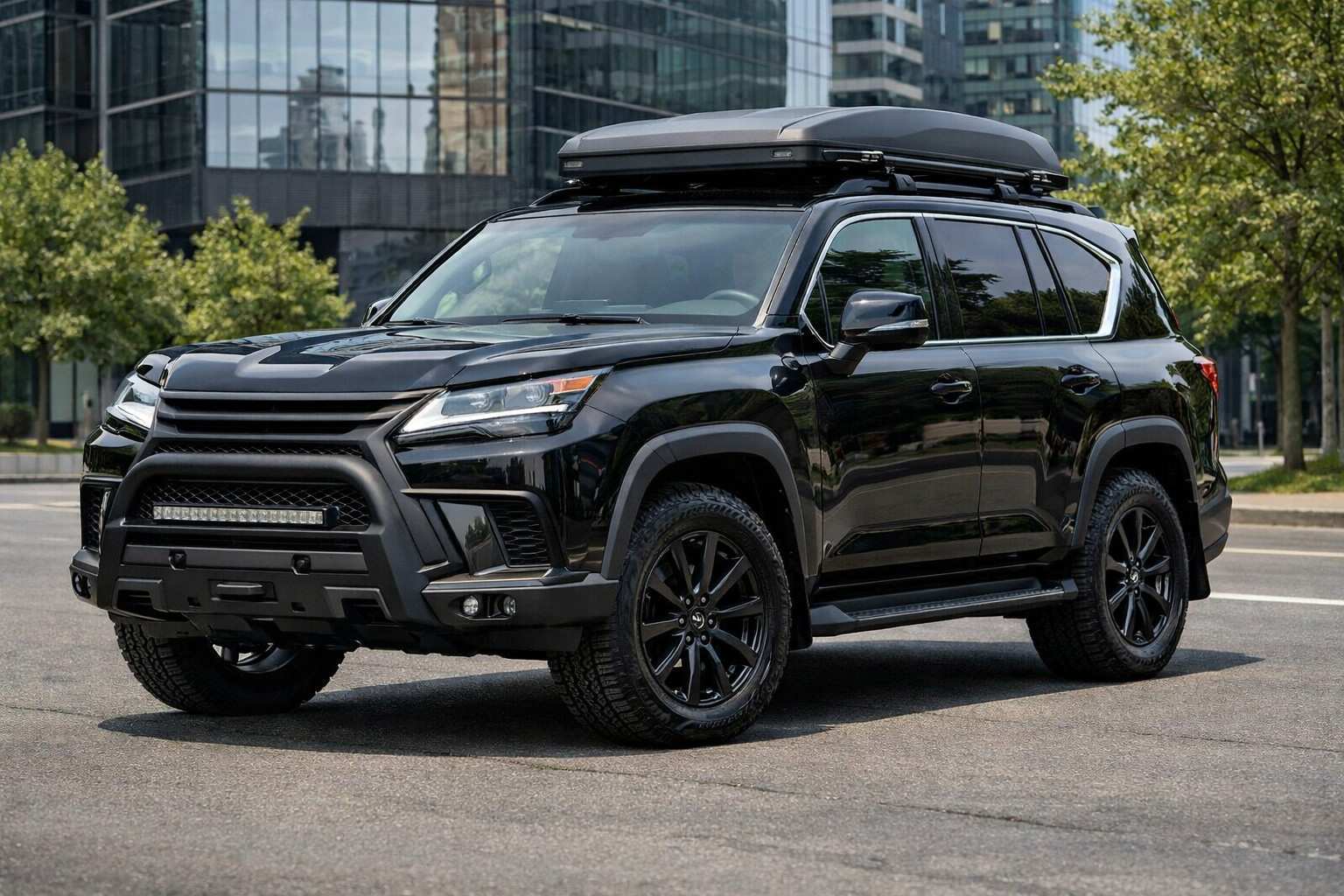 Що поставити на Lexus LX 500d/600 для міста без колгоспу
