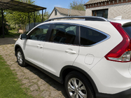 Honda CRV 2012-2016 рр. Рейлінги сірі OEM (Алюміній) фото 3