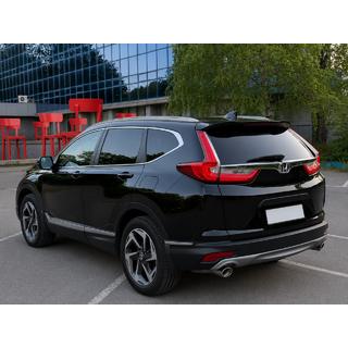 Інтегровані рейлінги сірі OEM (Алюміній, установка на клей) Honda CRV 2017-2022 рр. фото 3