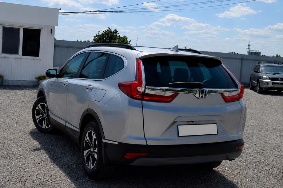 Honda CRV 2017-2022 рр. Рейлінги чорні OEM (Алюміній) Фото 2