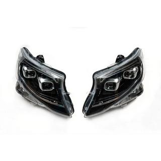 Передні фари 2025 Design LED (для V-class, 2 шт) Mercedes Vito/V-class W447 2014- рр. фото 3