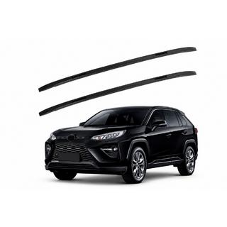 Інтегровані рейлінги чорні OEM (ABS-пластик , установка на клей) Toyota Rav 4 2019-2025 рр.
