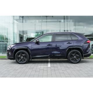 Інтегровані рейлінги сірі OEM (ABS-пластик , установка на клей) Toyota Rav 4 2019-2025 рр. фото 2