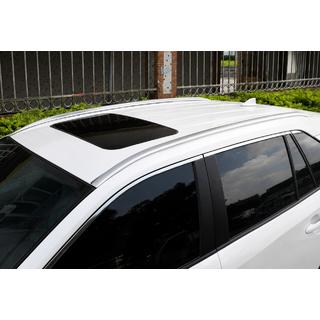 Інтегровані рейлінги хромовані OEM (Алюміній, установка на клей) Toyota Rav 4 2019-2025 рр.