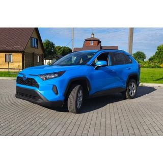 Інтегровані рейлінги чорні OEM V1 (Алюміній) Toyota Rav 4 2019-2025 рр. фото 2