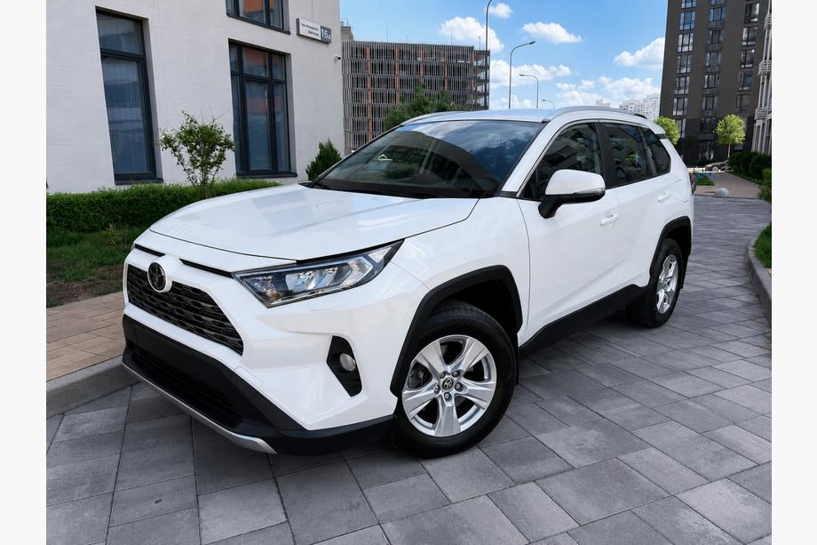 Toyota Rav 4 2019-2025 рр. Інтегровані рейлінги сірі OEM V2 (Алюміній) Фото 1