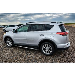 Рейлінги чорні OEM (Алюміній) Toyota Rav 4 2019-2025 рр. фото 1
