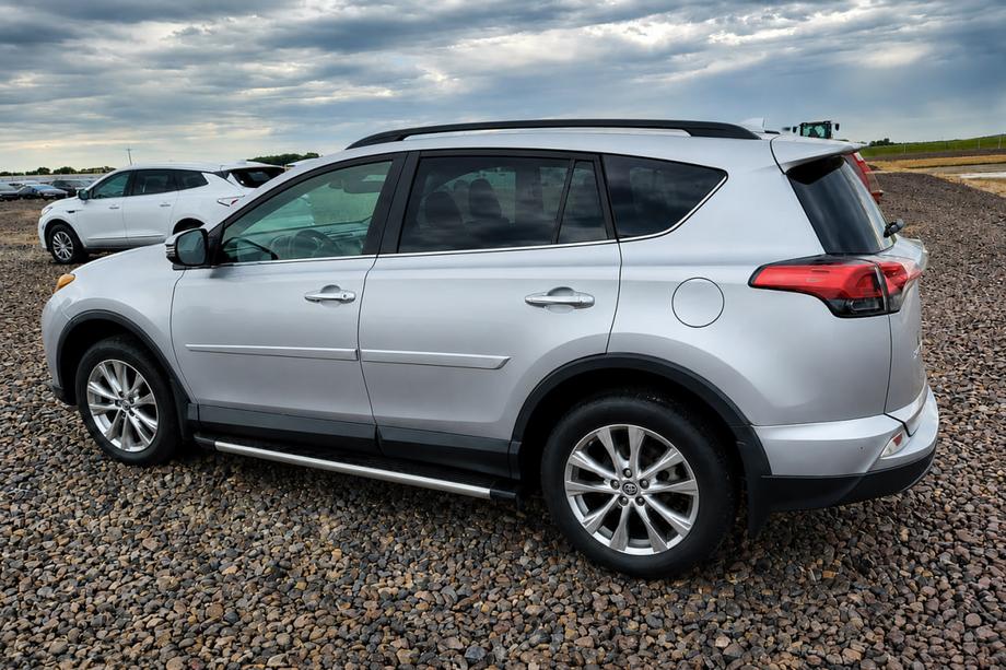 Toyota Rav 4 2019-2025 рр. Рейлінги чорні OEM (Алюміній) Фото 1