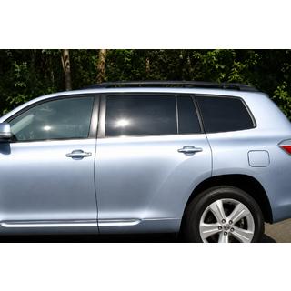 Рейлінги чорний OEM (Алюміній) Toyota Highlander 2008-2013 рр. фото 1