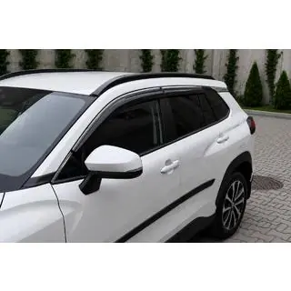 Інтегровані рейлінги чорний OEM (ABS-пластик, установка на клей) фото 4