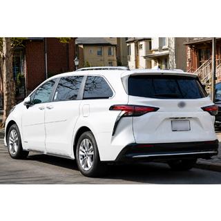 Інтегровані рейлінги сірі OEM (Алюміній) Toyota Sienna 2020- рр. фото 3