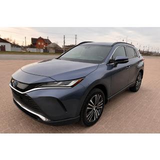 Інтегровані рейлінги чорні OEM (Алюміній, установка на клей) Toyota Venza 2020- рр. фото 2