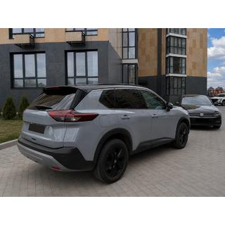 Інтегровані рейлінги чорні OEM (ABS-пластик) Nissan X-trail T33/Rogue 2022- рр. фото 2