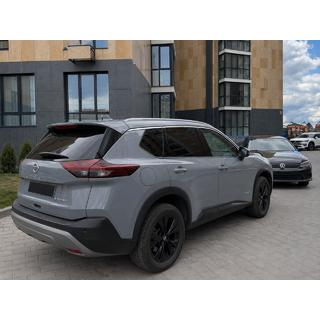 Інтегровані рейлінги сірі OEM (ABS-пластик) Nissan X-trail T33/Rogue 2022- рр. фото 3
