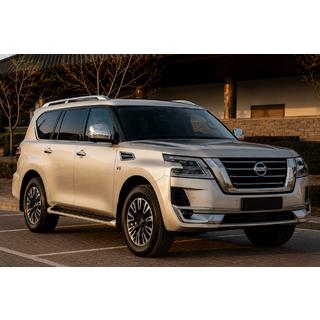 Рейлінги сірі (Алюміній) Nissan Patrol Y62 2010-2024 рр.