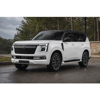Інтегровані рейлінги чорні OEM (Алюміній) Nissan Patrol Y63 2025- рр. фото 1