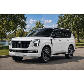 Інтегровані рейлінги сірі OEM (ABS-пластик) Nissan Patrol Y63 2025- рр.