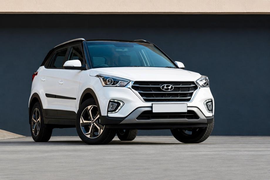 Hyundai Creta 2014-2020 рр. Інтегровані рейлінги сірі OEM (ABS-пластик, установка на клей) Фото 3