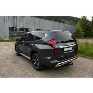 Інтегровані рейлінги чорні OEM (2019-, Алюміній) Mitsubishi Pajero Sport 2015- рр. фото 3