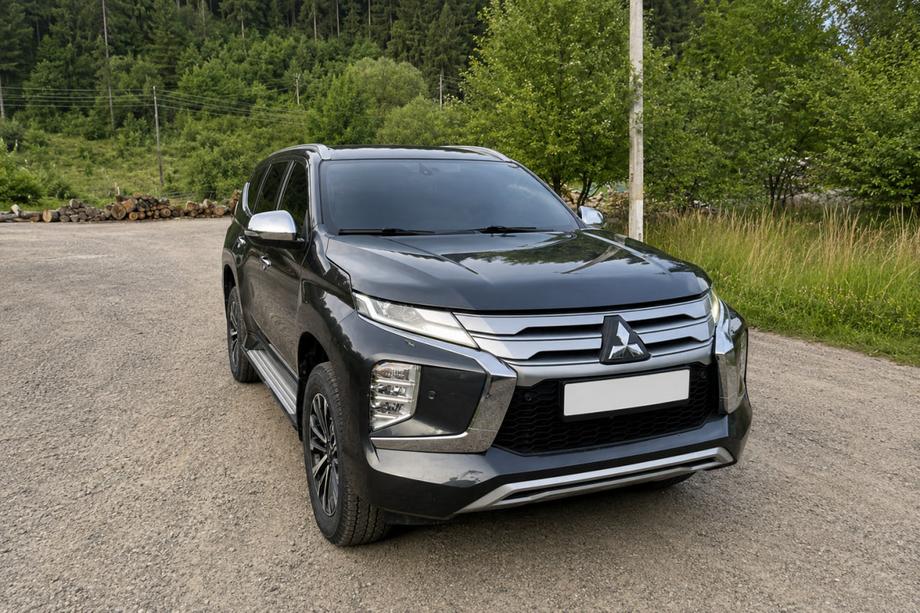 Mitsubishi Pajero Sport 2015- рр. Інтегровані рейлінги сірі OEM (2019-, Алюміній) Фото 1