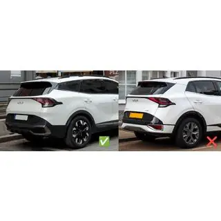Вітровики з хромованим молдингом Niken (для LWB, 4 шт) фото 3