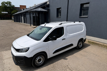 Citroen Berlingo/Multispace 2018- рр. Рейлінги хром (турецький дизайн) Long, Металеві ніжки фото 4