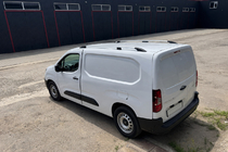 Citroen Berlingo/Multispace 2018- рр. Рейлінги хром (турецький дизайн) Long, Металеві ніжки фото 6