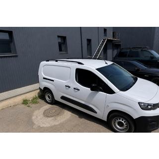 Рейлінги чорні (турецький дизайн) Citroen Berlingo/Multispace 2018- рр. фото 3